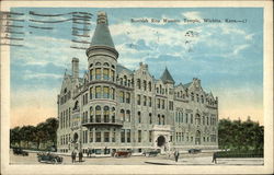 Scottish Rite Masonic Temple Wichita, KS Postcard Postcard Postcard