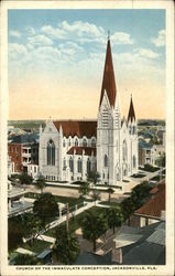 Church of the Immaculate Conception Jacksonville, FL Postcard Postcard Postcard