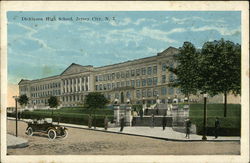 Dickinson High School Postcard