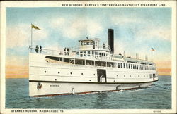 Steamer Nobska Massachusetts Postcard Postcard Postcard