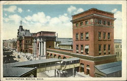 North Station Postcard