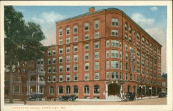 Lafayette Hotel Postcard