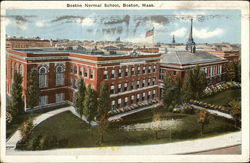 Boston Normal School Massachusetts Postcard Postcard Postcard