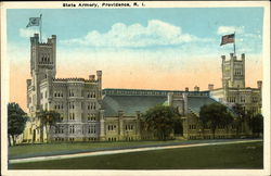 State Armory Postcard