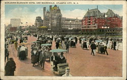 Malboro-Blenheim Hotel and Boardwalk Postcard