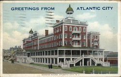Seaside House Postcard