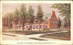 The New Isothermal Hotel Rutherfordton, NC Postcard Postcard Postcard