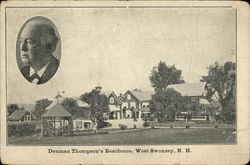 Denman Thompson's Residence West Swanzey, NH Postcard Postcard Postcard