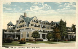 Templeton Inn Massachusetts Postcard Postcard Postcard