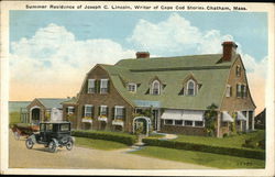 Summer Residence of Joseph C. Lincoln Chatham, MA Postcard Postcard Postcard