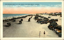 The Wonder Beach of the World Daytona Beach, FL Postcard Postcard Postcard