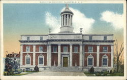 Municipal Building Plainfield, NJ Postcard Postcard Postcard