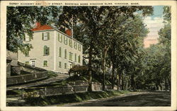 Derby Academy and Main Street Postcard