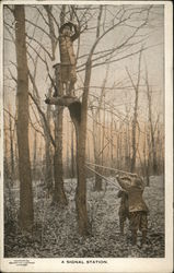 A Signal Station Postcard