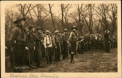 Danish Boy Scouts Postcard