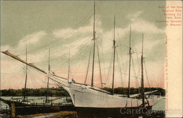 Schooner Herbert D. Maxwell Sailboats