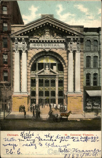Colonial Theatre Chicago Illinois