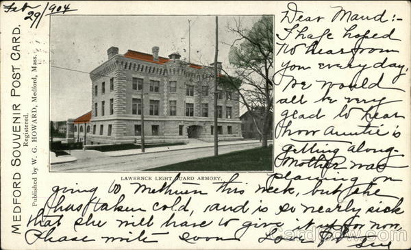 Lawrence Light Guard Armory Medford Massachusetts