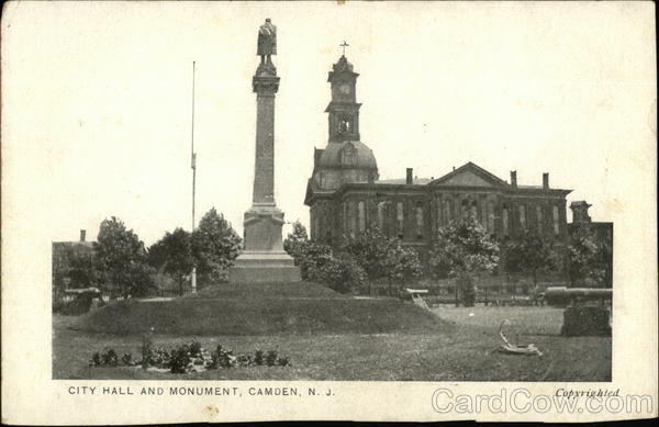 City Hall and Monument Camden New Jersey