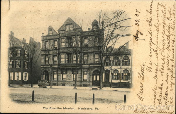 The Executive mansion Harrisburg Pennsylvania