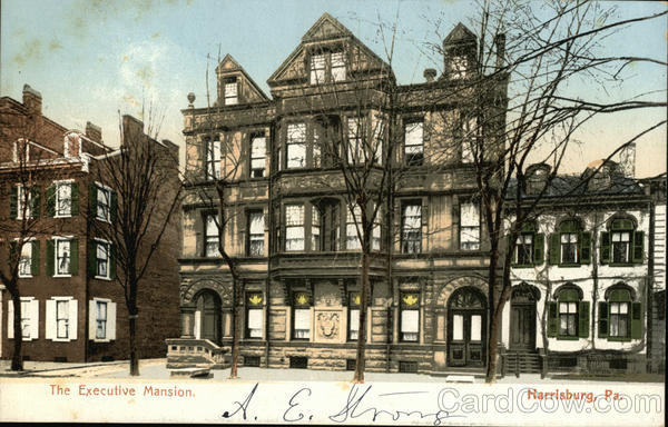 The Executive Mansion Harrisburg Pennsylvania