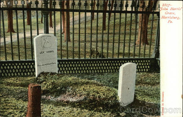 John Harris' Grave Harrisburg Pennsylvania