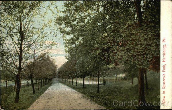 Reservoir Park Harrisburg Pennsylvania