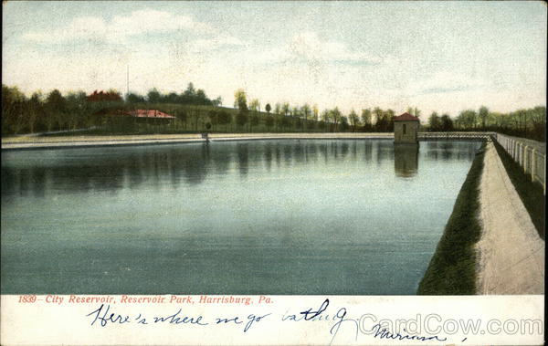 City Reservoir, Reservoir Park Harrisburg Pennsylvania