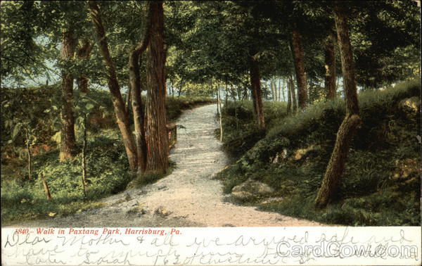 Walk in Paxtang Park Harrisburg Pennsylvania