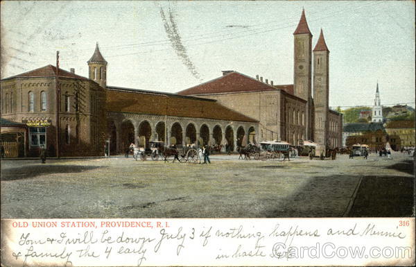 Old Union Station Providence Rhode Island