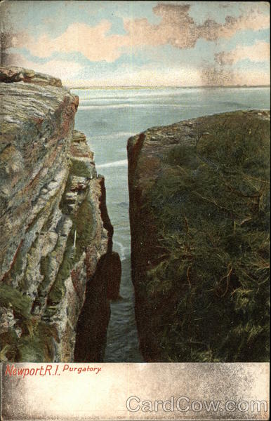 Purgatory Chasm Newport Rhode Island