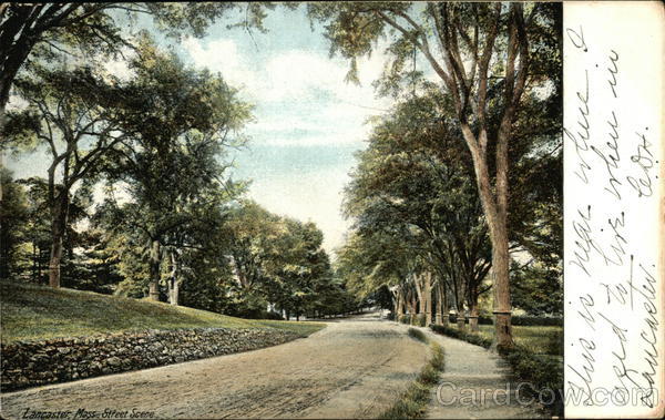 Street Scene Lancaster Massachusetts