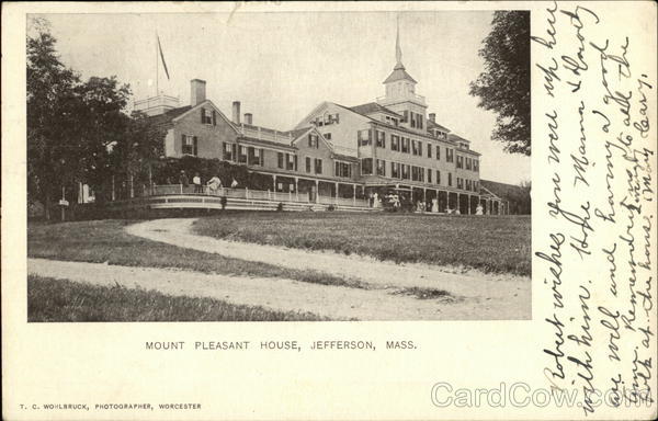 Mount Pleasant House Jefferson Massachusetts T. C. Wohlbruck