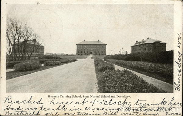 Hyannis Training School, State Normal School and Dormitory Massachusetts