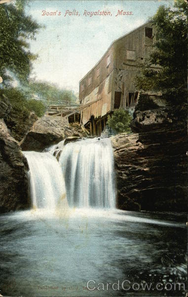 Doan's Falls Royalston Massachusetts