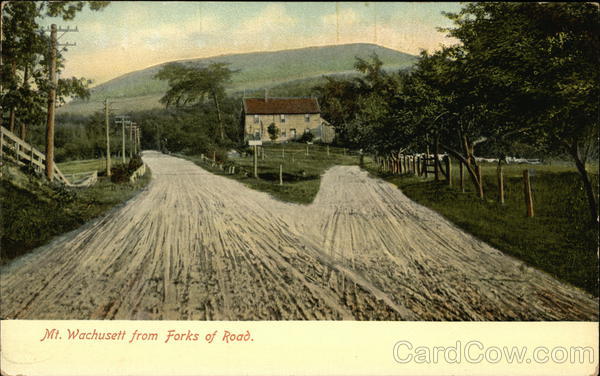 Mt. Wachusett from Forks of Road Princeton Massachusetts