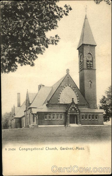 Congregational Church Gardner Massachusetts