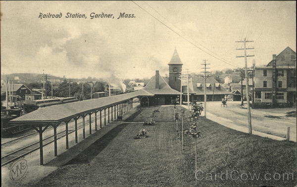 Railroad Station Gardner Massachusetts