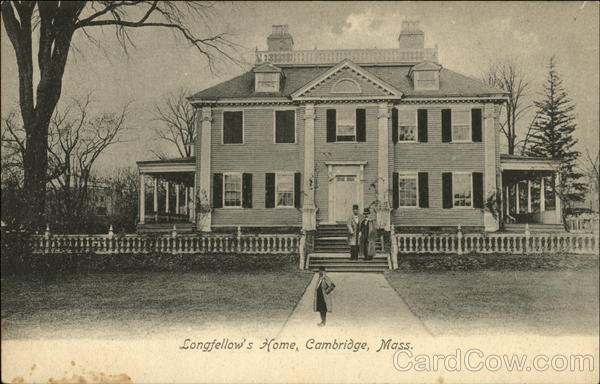 Longfellow's Home Cambridge Massachusetts