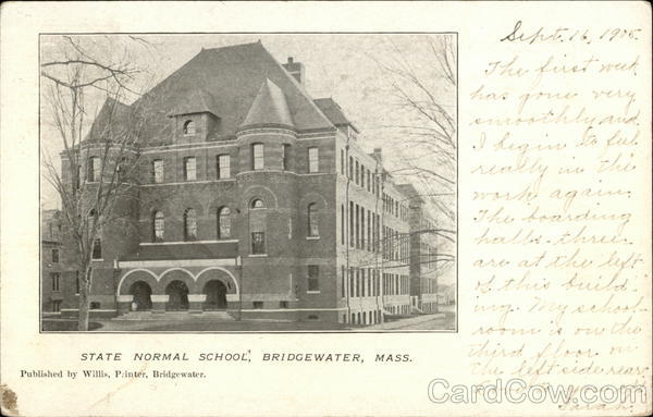 State Normal School Bridgewater Massachusetts
