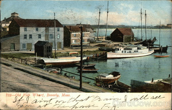 Old Fish Wharf Beverly Massachusetts