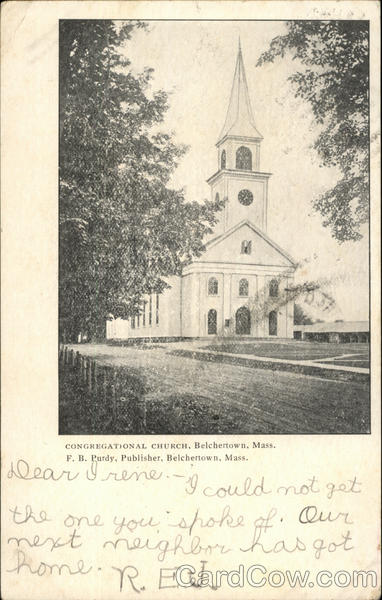 Congregational Church Belchertown Massachusetts