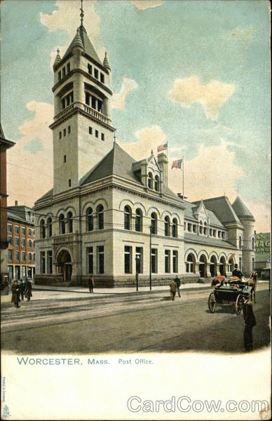 Post Office Worcester Massachusetts
