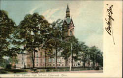 Central High School Postcard