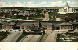 N.Y. N.H. & H. Station & Capitol Postcard