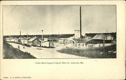 John MacGregor's Spool Mill South Lincoln, ME Postcard Postcard Postcard