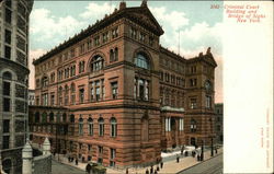 Criminal Court Building and Bridge of Sighs Postcard