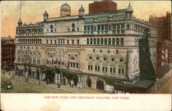 The New York and Criterian Theatre Postcard
