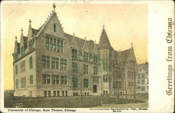 University of Chicago, Kent Theater Postcard