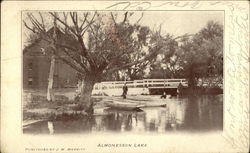 Almonesson Lake New Jersey Postcard Postcard Postcard